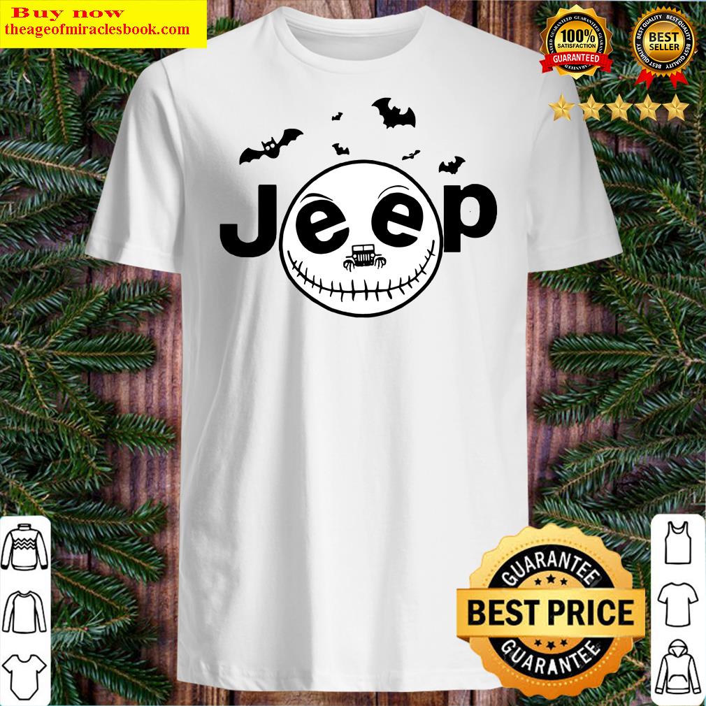 Jeep Jack Skellington Face Shirt Shirt