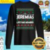 jeremias lifetime member ugly christmas first last name sweater