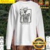 just waiting for the coffee to kick in skeleton t shirt sweater