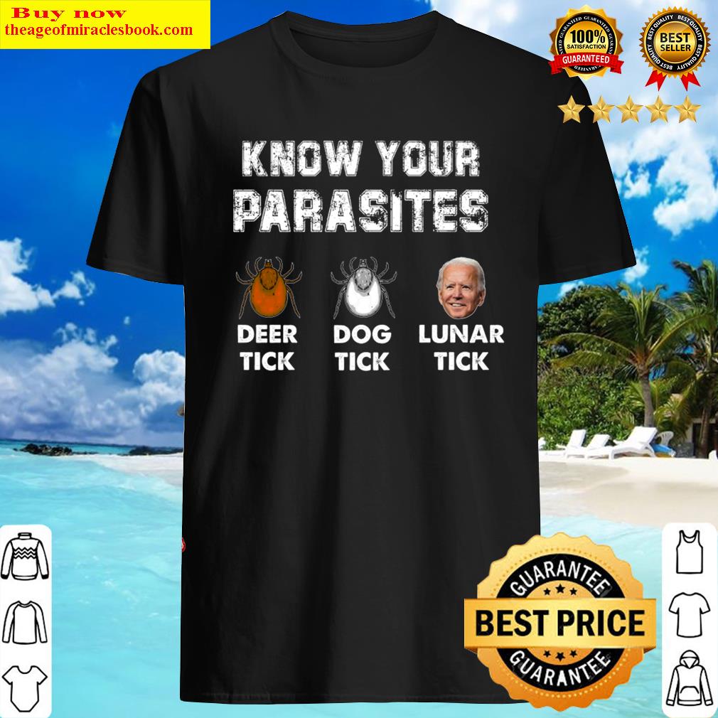 Know Your Parasites Anti Biden Shirt