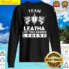 leatha name t leatha life time member legend gift item tee sweater