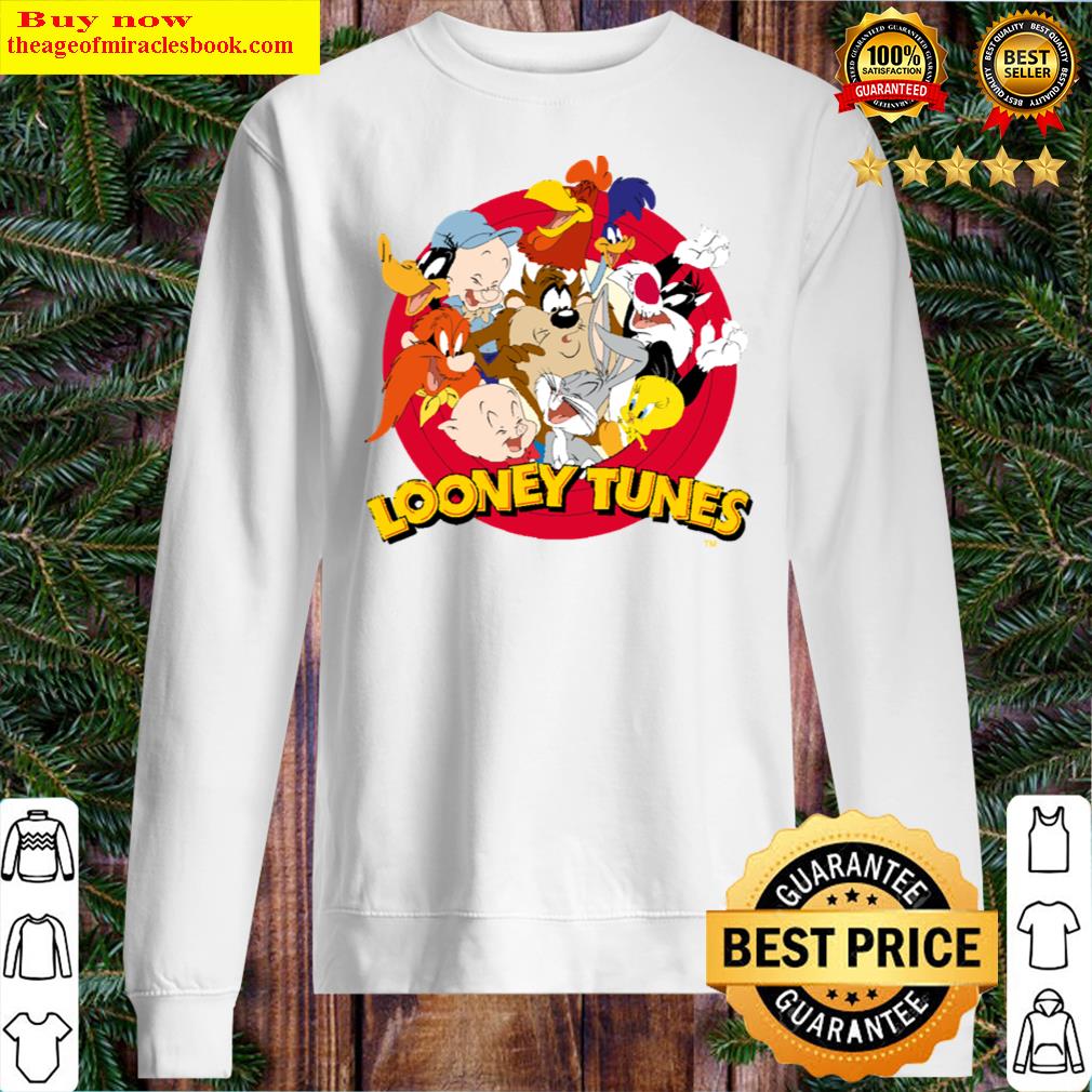 looney tunes group sweater