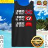 losers in 1865 losers in 1945 losers in 2020 maga hat tank top