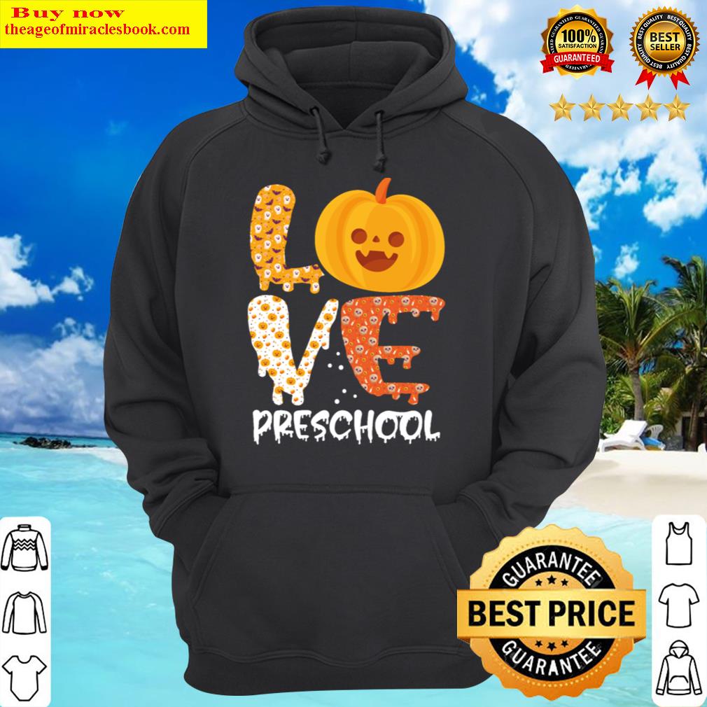 love school halloween pumpkin teacher student hoodie