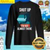 marathon im not almost there vintage sweater