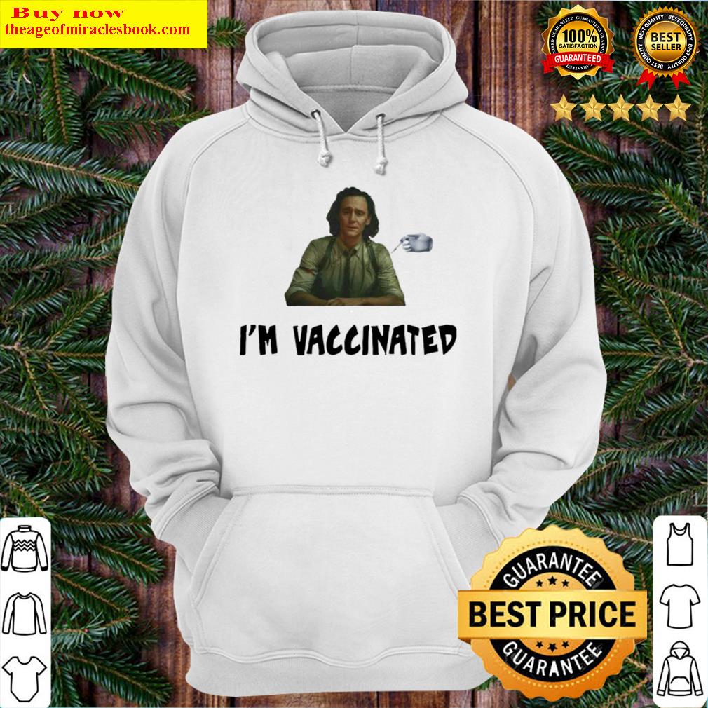 marvel loki im vaccinated hoodie
