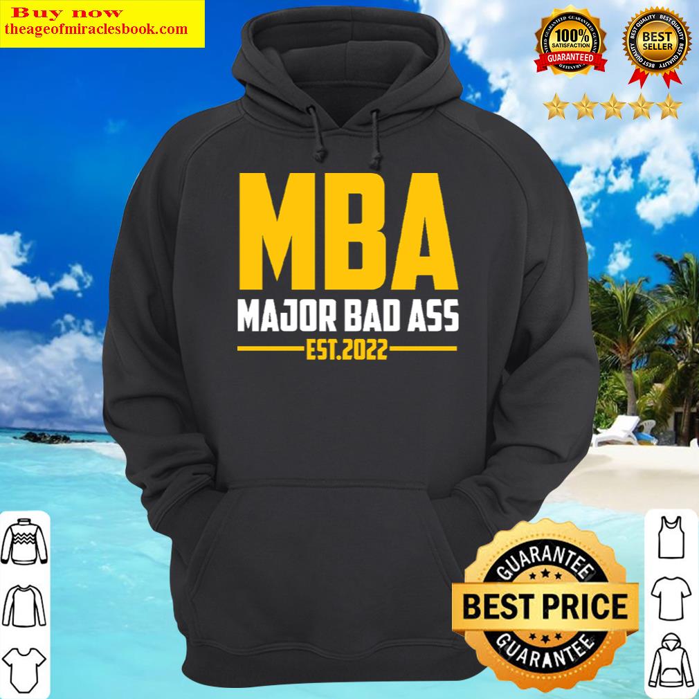 mba graduation for him master degree graduat hoodie