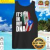 mexican and puerto rican dna mix heritage gift tank top