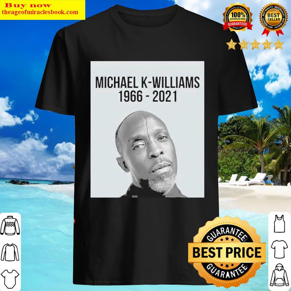 michael kenneth williams 1966 2021 portrait shirt