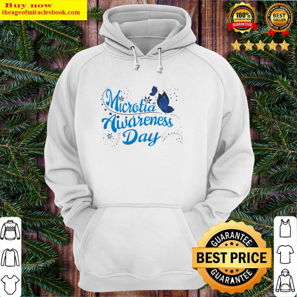 microtia awareness day butterfly magic hoodie