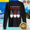 my favorite color is christmas lights three gnomes gift sweater