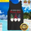 my favorite color is christmas lights three gnomes gift tank top