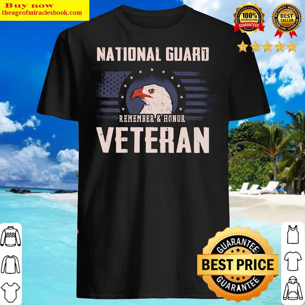 National Guard Veteran Eagle Veterans Day Shirt