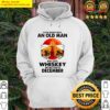 never underestimate an old man who loves whiskey and was born in december sunset hoodie