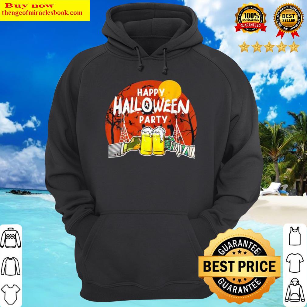 nice happy halloween group costumes party cute autumn holiday shirt hoodie