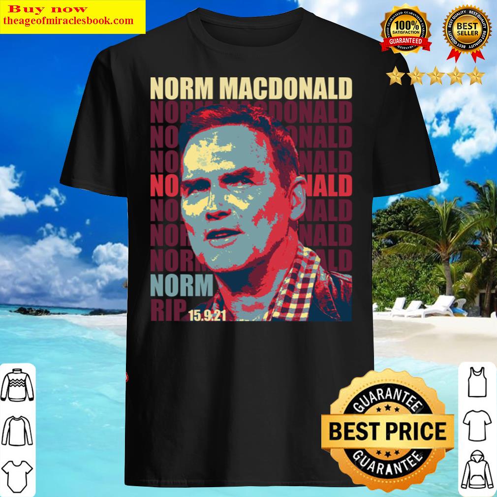 norm macdonald rip shirt