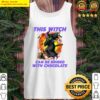 official this witch can be bribed with chocolate moon tank top