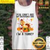 official you cant see any dachshunds here im a turkey thanksgiving 2021 tank top
