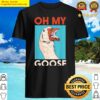 omg oh my goose cute funny geese bird lover shirt