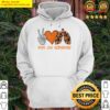 peace love respiratory therapist halloween costume skeleton t shirt hoodie