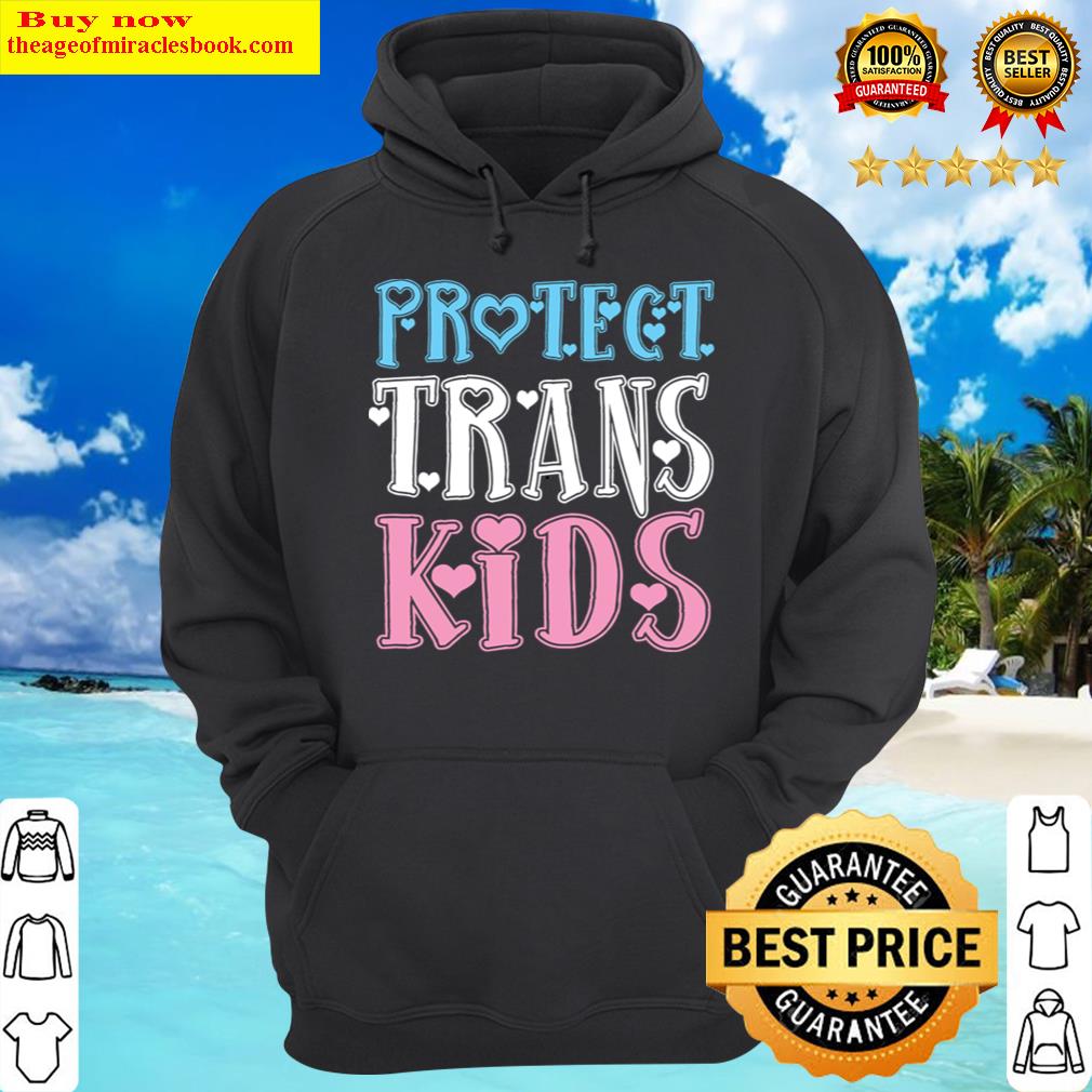 protect trans kids lgbt pride hoodie