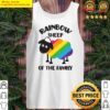 rainbow sheep of the family lgbt pride tank top