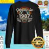 retro vintage jahrgang made in 1987 all original parts shirt sweater