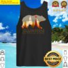 retro yellowstone grizzly bear national park tank top