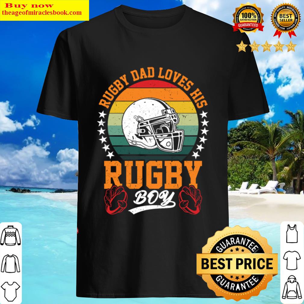 Rugby Dad & Rugby Boy Gifts Shirt