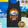 rugby dad rugby boy gifts tank top