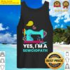 sewciopath seamstress dressmaker needle tank top