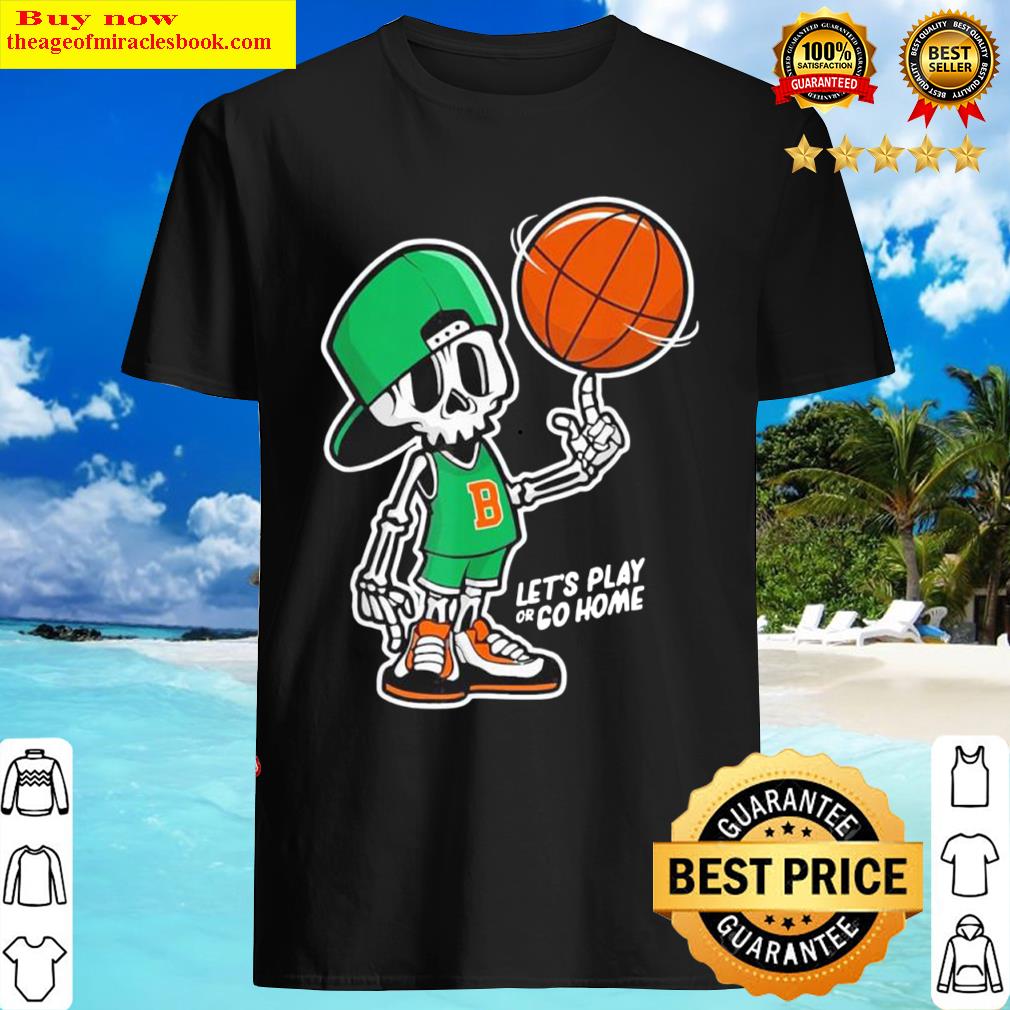 skeleton basketball shirt