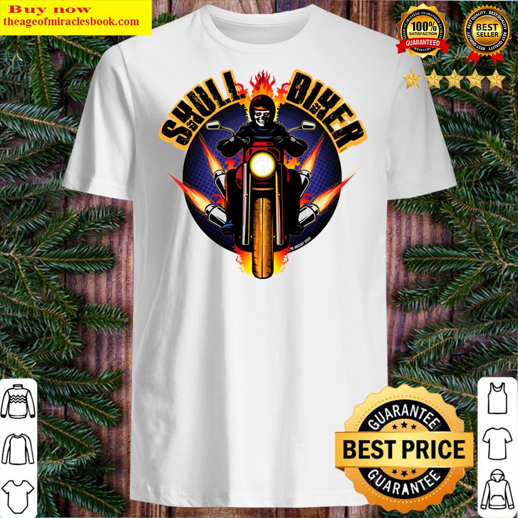 Skull Biker Superhero Knockoff Shirt Shirt