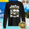 skull oakland athletics with athletics for life sweater
