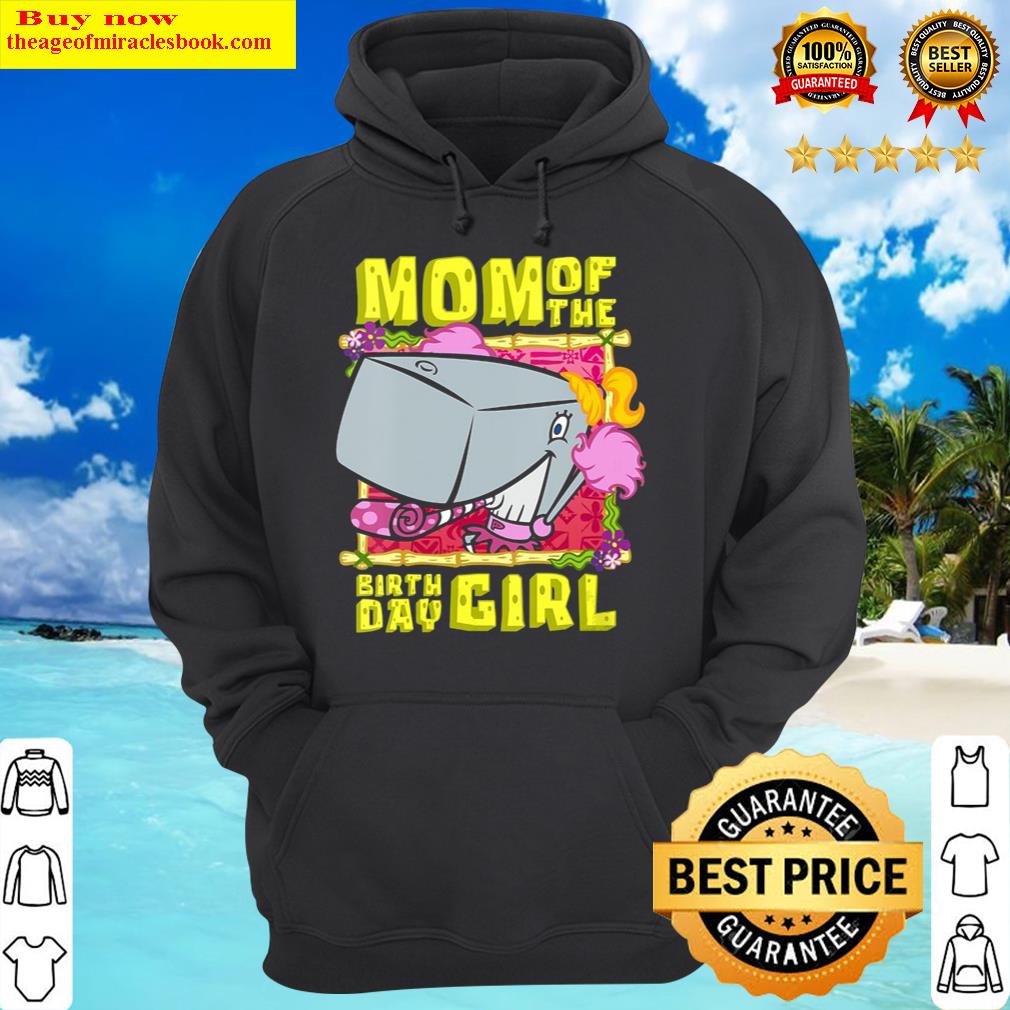 spongebob squarepants womens spongebob pearl krabs mom of the birthday girl mother gift hoodie
