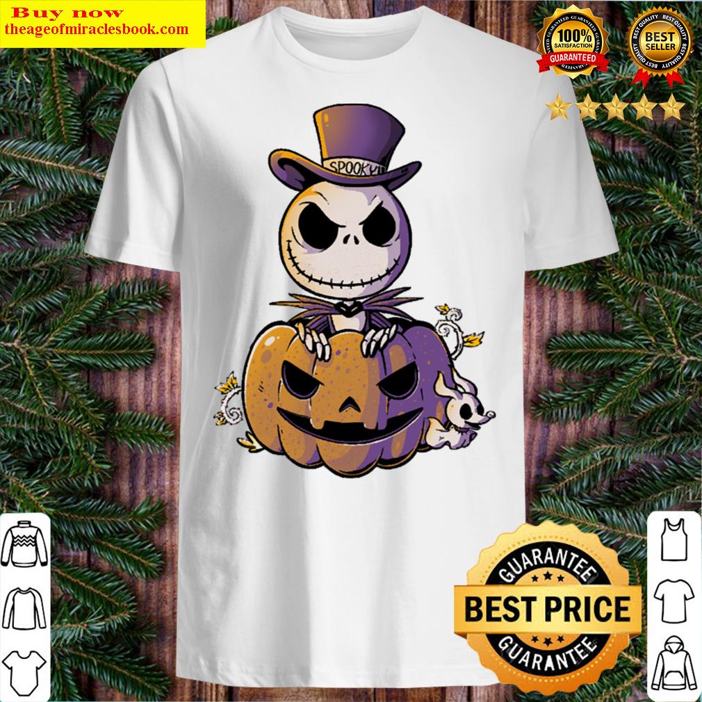 Spooky Jack Scary Pumpkin Halloween – Light T-shirt