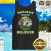 stress management this is my stress reliever hiking shirt tank top