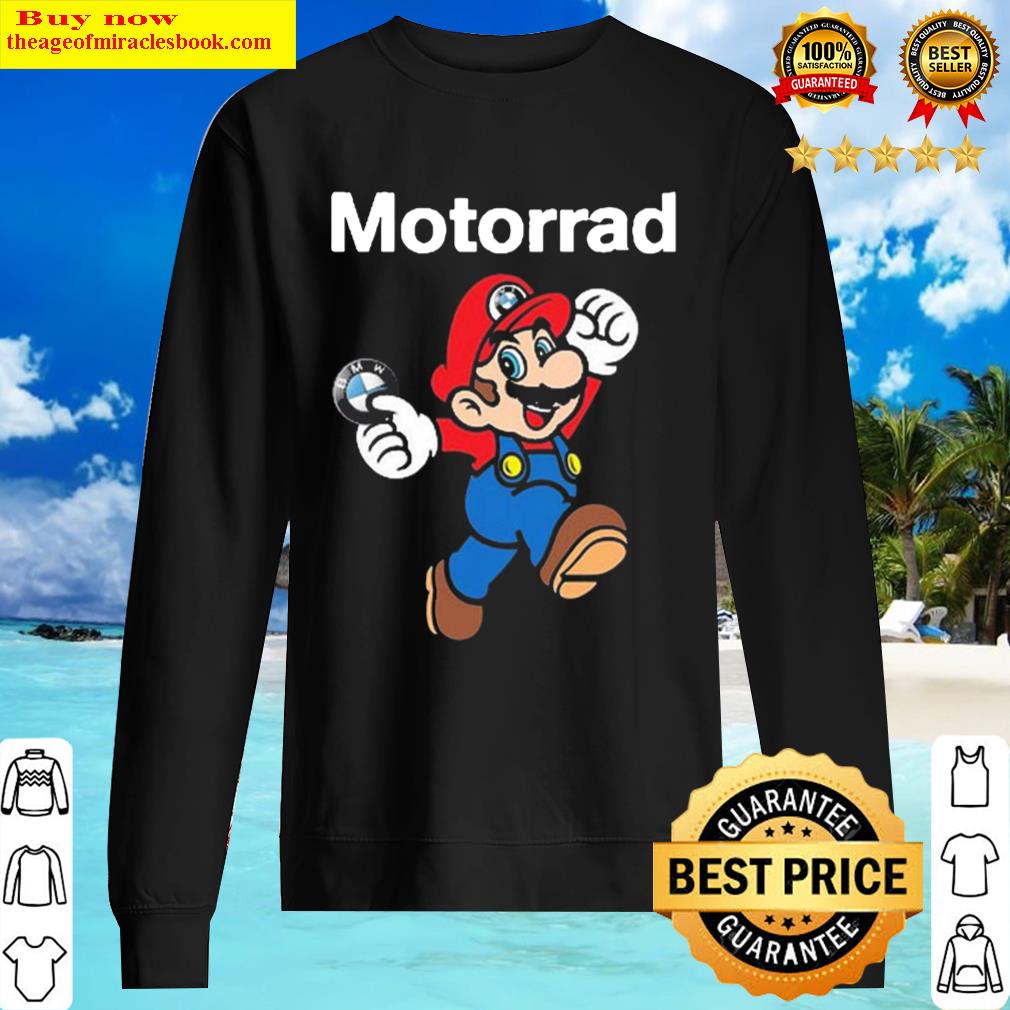 Super Mario And Bmw Logo Motorrad Sweater