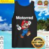 super mario and bmw logo motorrad tank top