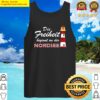 the north sea ruft lighthouse north sea holiday tank top