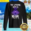 the witching hour is near illustration sweater