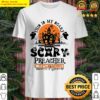 this is my scary preacher halloween costume blood moon shirt