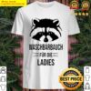 top raccoon unsporty waschbarbauch fur die ladies shirt