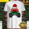 truck pug santa christmas pajama dog lover gift shirt