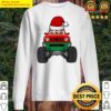 truck pug santa christmas pajama dog lover gift sweater