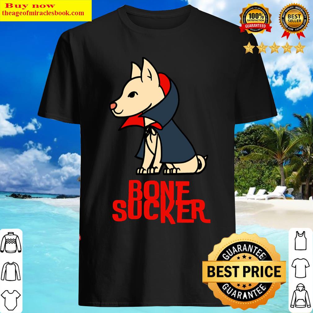 Vampire Dog The Blood Sucker Halloween Design Shirt