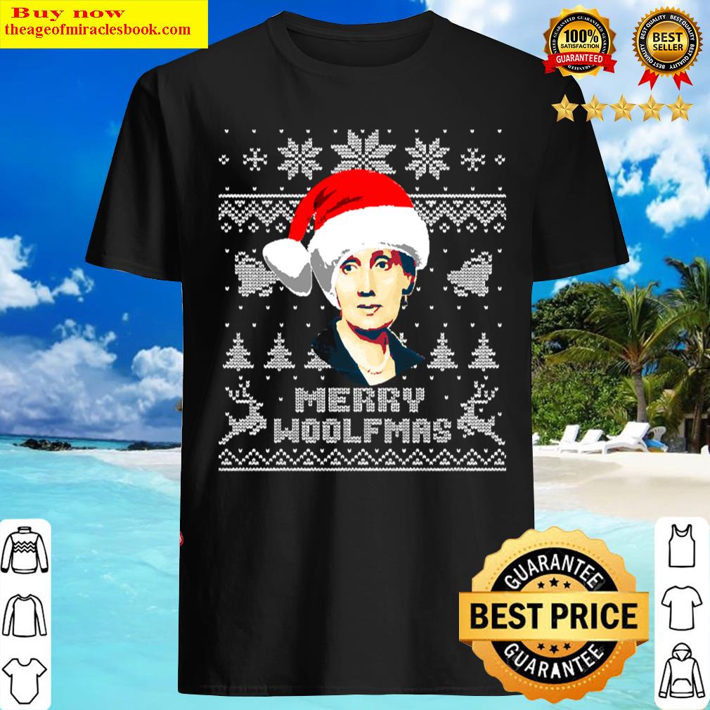Virginia Woolf Merry Woolfmnas Christmas Shirt