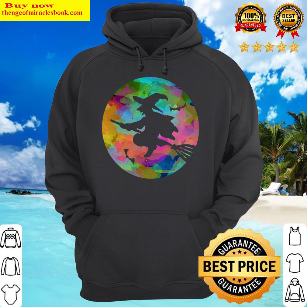 witch in decoration hoodie
