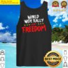 world wide rally for freedom tank top