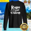 writer author book literature coffee and writing sweater